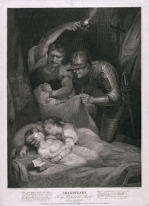 Koning Richard de Derde: Act IV, Scene III De moord op de prinsen in de toren, uitgegeven 1790