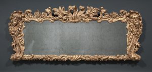Bovenmantel Spiegel, ca. 1740 door James Pascall