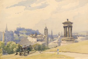Edinburgh vanaf Calton Hill