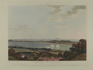 Denemarken 1807: Het Beleg van Kopenhagen, gegraveerd door Robert Pollard (1792-1867) en Joseph Constantine Stadler (1780-1812) gepubliceerd in 1807 door James Pattison Cockburn