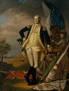 George Washington, ca. 1782 door James Peale