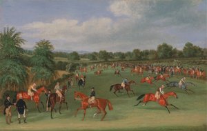 Epsom Races: Voorbereiding op de start