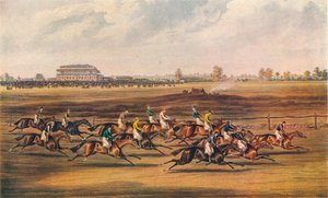 Race voor de Grote St. Leger Stakes, 1836. Goedkeuring - Goed van start, 1837