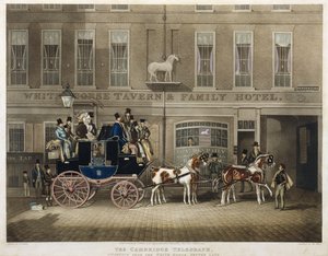The Cambridge Teelgraph, White Horse, Fetter Lane, Londen