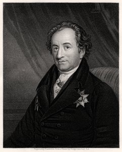 Johann Wolfgang von Goethe, Duitse dichter, dramaturg en wetenschapper, 19e eeuw door James Posselwhite