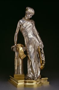 Beeld van Sappho Staand, 1848