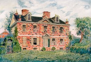 Cliveden, Germantown, Pennsylvania, VS, ca. 18e eeuw, 1921