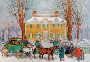 Longfellow House, Cambridge, Massachusetts, VS, 18e eeuw, 1921 door James Preston