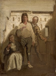 De gevangenneming van Cartouche, 1905-1910 door James Pryde
