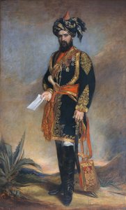 Kolonel Probyn CB VC (1833-1924) Ere-ADC van de onderkoning van India en HMs Indiase Cavalerie, ca. 1867