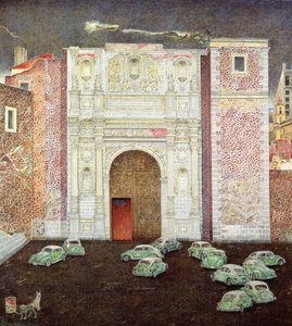 Taxidepot, San Lazaro, Mexico-Stad, 2003 door James Reeve