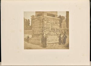[Voet van de Obelisk van Theodosius]. door James Robertson
