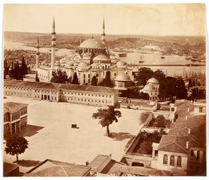 Istanbul. Süleymaniye-moskee door James Robertson
