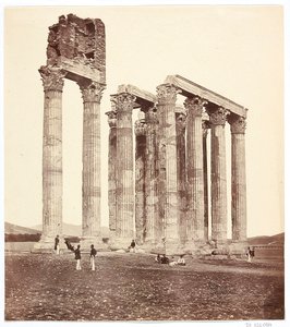 "Tempel van Jupiter Olympius" door James Robertson
