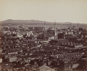 Panorama van Constantinopel door James Robertson, and Felice Beato
