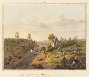 Gezicht op de Cottage van Valette, uit 