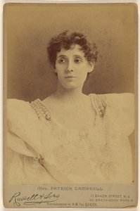 Mevrouw Patrick Campbell door James Russell and Sons