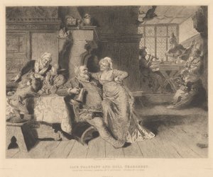 Jack Falstaff en Doll Tearsheet door James S. King