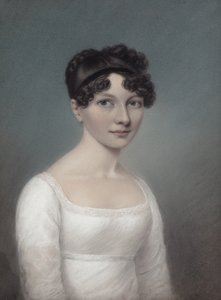 Portret van een jonge dame door James Sharples
