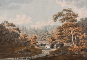 Habbies How, Peggys Pool en Carlops Hill door James Stevenson