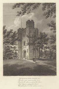 Robert Bloomfield, dichter: De Driehoekige Toren, Shooters Hill door James Storer