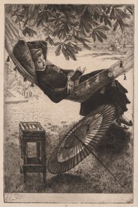 De Hangmat door James Tissot