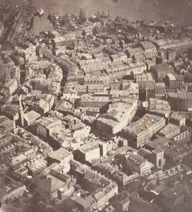 Boston, zoals de Adelaar en de Wilde Gans het Zien, 1860 door James Wallace Black
