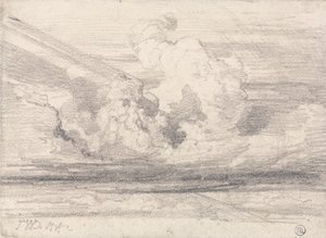 Wolkstudie door James Ward