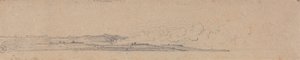 Studie van de wolk door James Ward