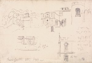 Kasteel van Powis door James Ward