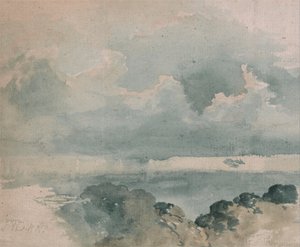 Studie van de hemel door James Ward