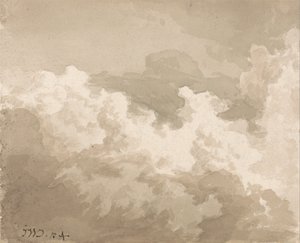 Studie van de hemel door James Ward