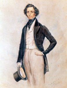 Portret van Felix Mendelssohn Bartholdy