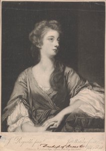 Miss Elizabeth Greenway door James Watson