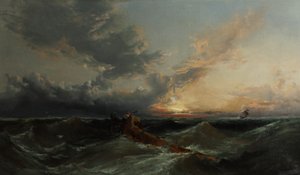 Het signaal, ca. 1860