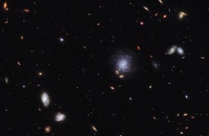 Kilonova en gastheer sterrenstelsel door James Webb Space Telescope (NASA)