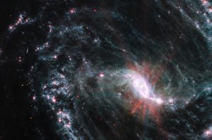 NGC 1365 (MIRI Beeld)