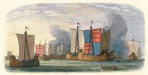 Slag bij Sluis, 24 juni 1340 door James William Edmund Doyle