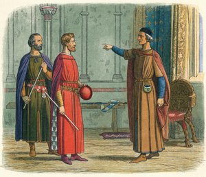 Edward bedreigt de Lord Marshal