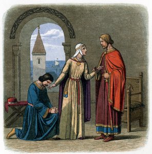 Op advies van zijn moeder, Eleonora van Aquitanië, koning Richard I