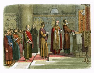 De baronnen zweren hun vrijheden te bereiken door James William Edmund Doyle