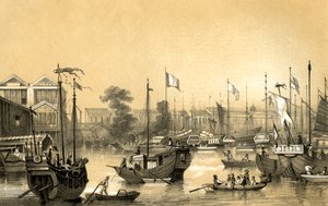De Engelse fabrieken in Canton, 1847