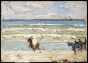 Strandscène, Tanger, ca. 1911