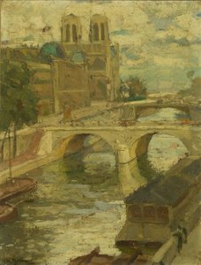 Notre Dame door James Wilson Morrice