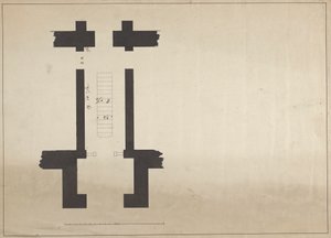 Cobham Hall, Kent: Ongeïdentificeerd plan voor een doorgang