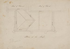 [Een van] Vijf ontwerpen voor een kerk door James Wyatt