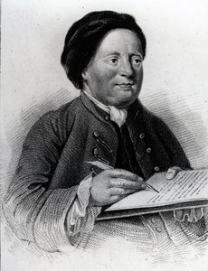 Samuel Richardson (1689-1761) door James, the Elder Hopwood