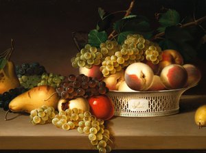 Fruit in een Chinese Mand, 1822