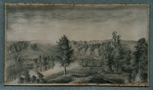 Uitzicht op Temple Newsam House, vanuit het oosten door James the Younger Lambert