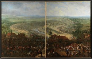 Graven van het Gentse kanaal door Jan Anton Garemyn